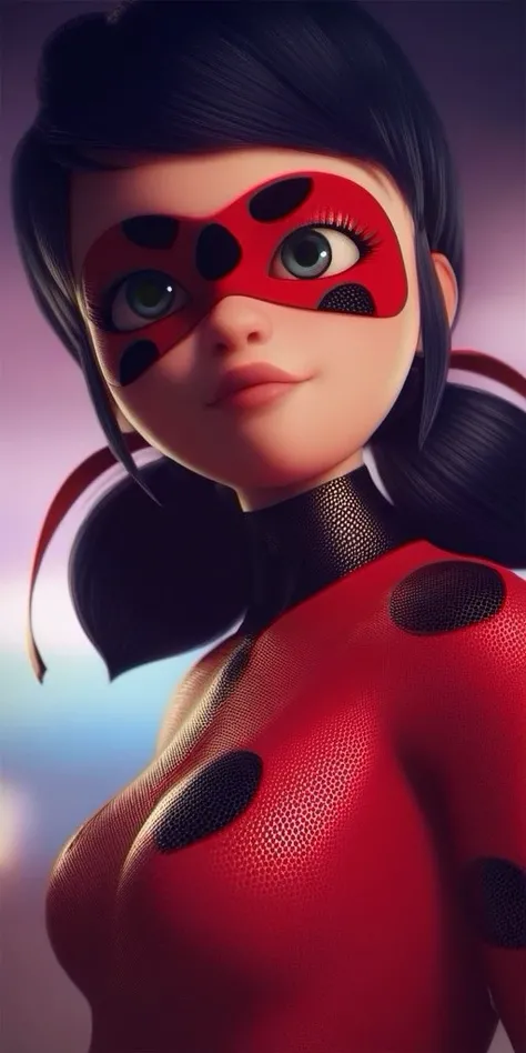 Marinette Dupain-Cheng, Ladybug, Miraculous. Different models and attires.