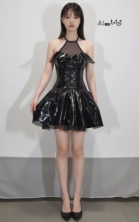 Tutu's Fun Uniform FLUX (Little Devil Lacquer Dress)图图的FLUX（小恶魔漆皮连衣裙）