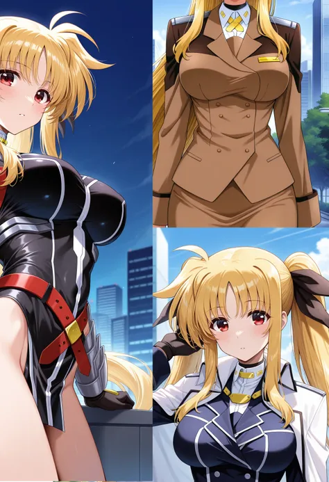 Fate Testarossa / フェイト・テスタロッサ / Fate T. Harlaown  - (3 OUTFITS) Magical Girl Lyrical Nanoha StrikerS / 魔法少女リリカルなのは StrikerS