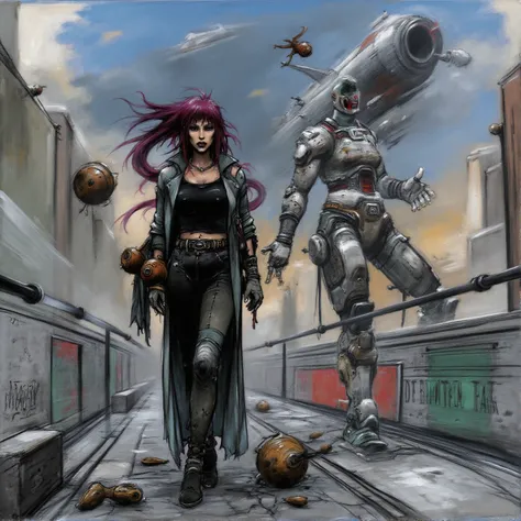 Enki Bilal Style - Flux1.D