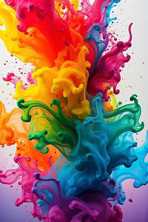 Special Effects of Dissolving Colored Ink | Flux Visual Aesthetics