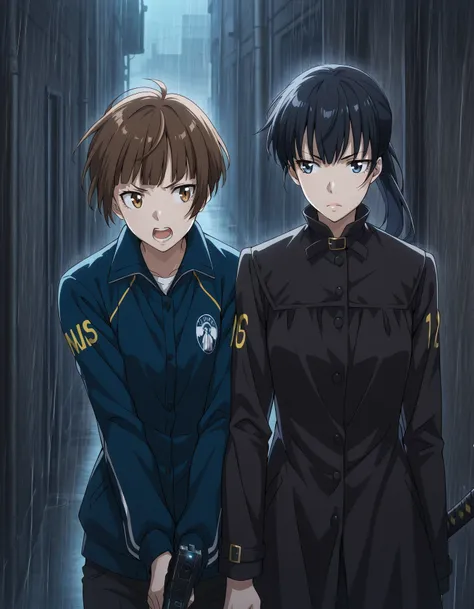 Akane and Yayoi / Psycho-Pass (Illustrious / Pony)