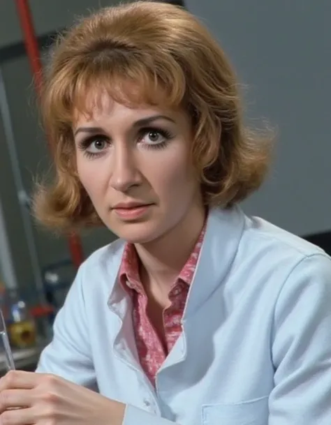 Caroline John. Third Doctor Who companion. Played Liz Shaw.