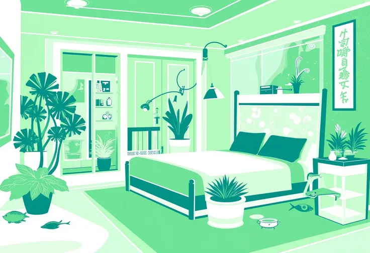 Cute anime vector art