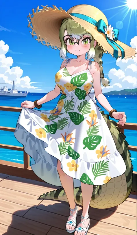 Spectacled Caiman (Kemono Friends) / メガネカイマン (けものフレンズ) [Illustrious-XL]