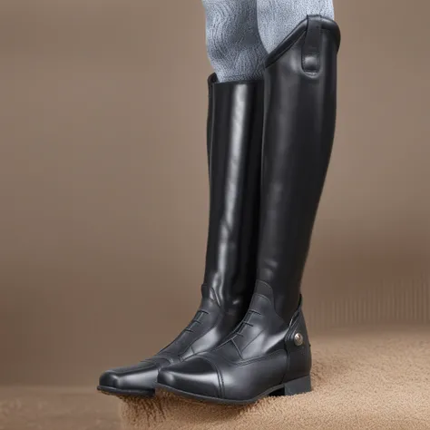 Equestrian riding boots