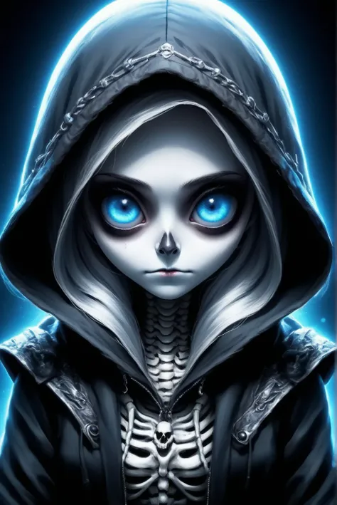 Style eyes and hair