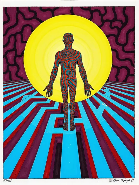 Carl Jung Illustration