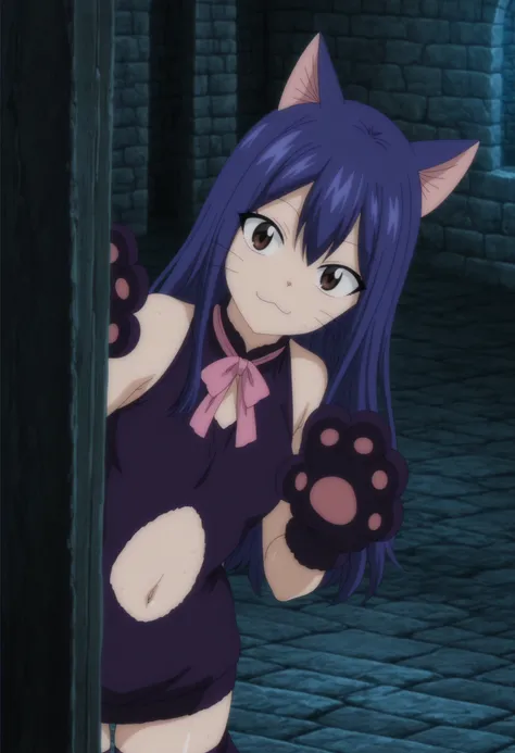 Wendy Marvell Catgirl [Fairy Tail] by Nyx for Illu