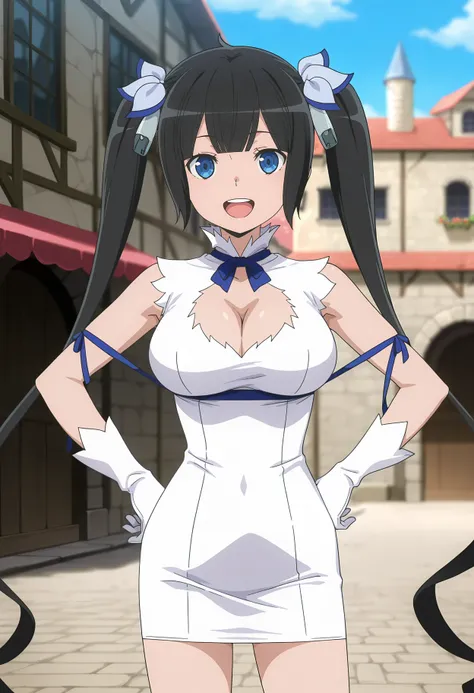 Hestia [3 outfits] | Illustrious | DanMachi: Dungeon ni Deai wo Motomeru no wa Machigatteiru Darou ka