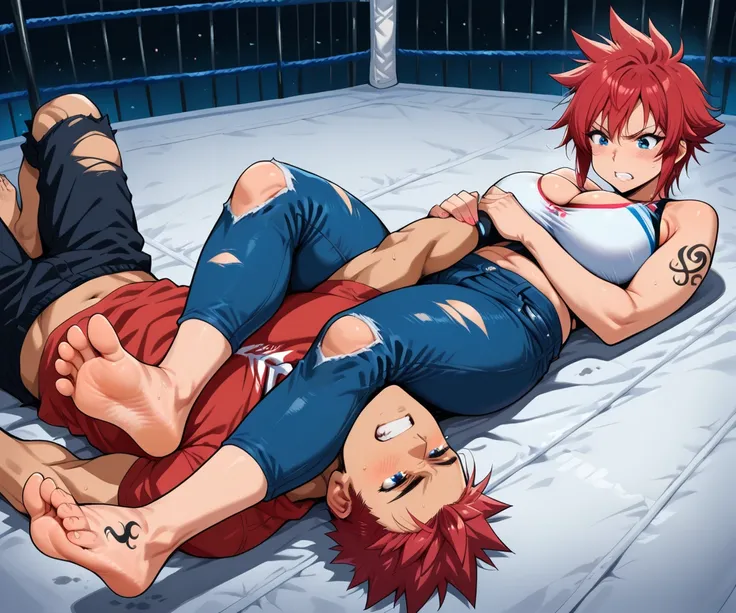 Armbar Concept (Wrestling Hold) - | pony | & | Illustrious