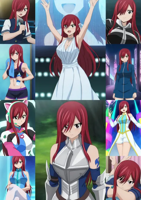 Erza Scarlet - [Fairy Tail: 100 Years Quest]- Illustrious