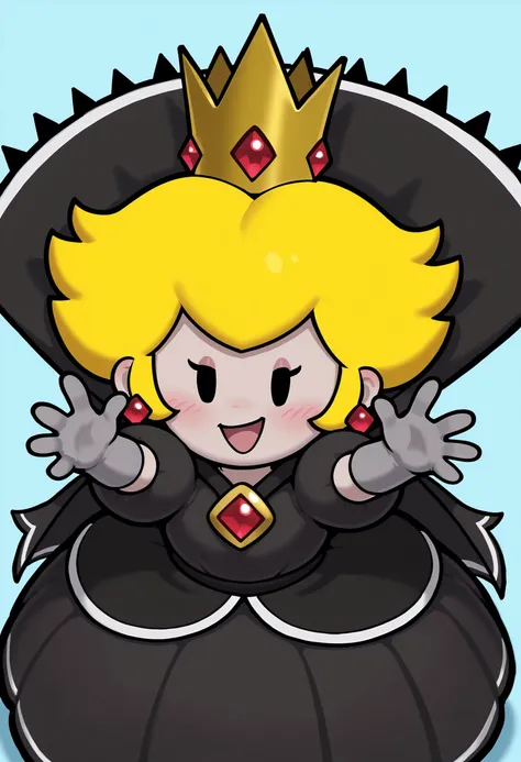 Princess "Shadow" Peach - Paper Mario: The Thousand-Year Door [Pony/IL]