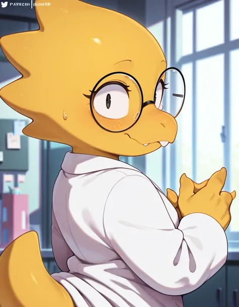 Alphys - Undertale (illustrious SDXL LoRA)