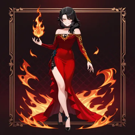 Cinder Fall - RWBY - Illustrious