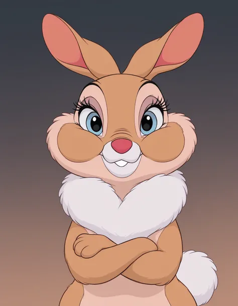 Miss Bunny from «Bambi» | VK Stickers style | Illustrious