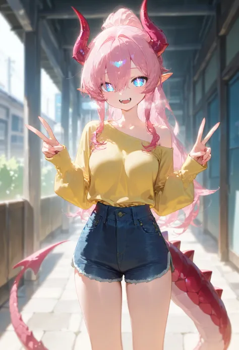 Lynn Pink dragon girl / Illustrious