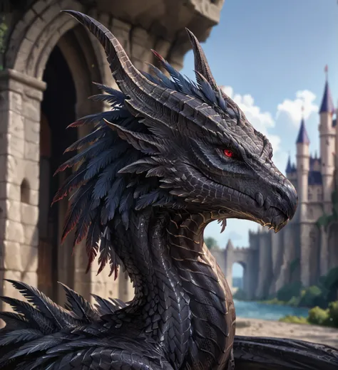 Dragon Portrait LoRA