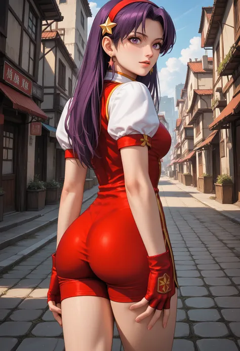 Athena Asamiya (麻宮 アテナ), (The King of Fighters 2000, KOF 2000, KOF '00, ザ・キング・オブ・ファイターズ), LoRA, PonyXL