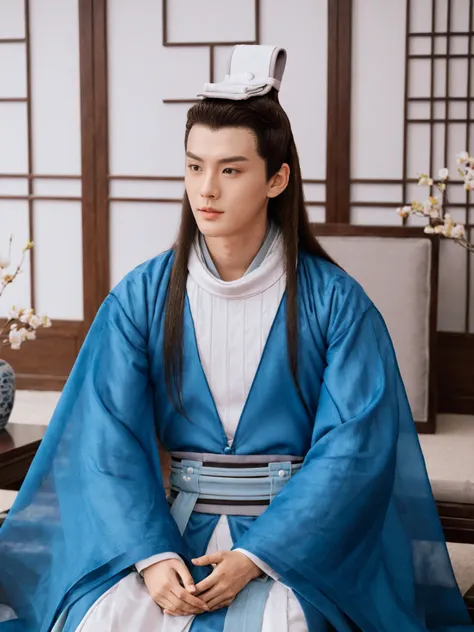 Yu Lexuan (Blue hanfu version) SDXL