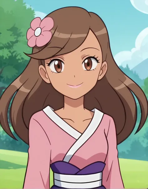 Blossom (furisode girl, trainer from pokemon) ふりそで