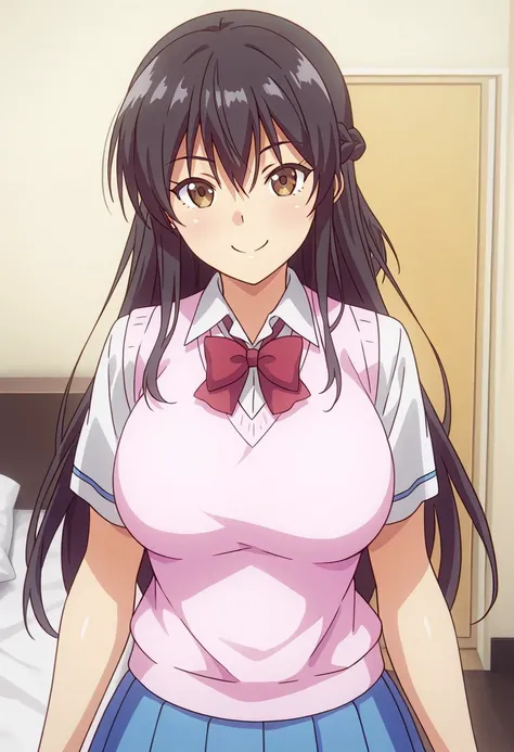 Shibasaki Yuri (柴咲ゆり) ( de subete ha kaiketsu koto ga dekiru / ゲーで全ては解決ことが出来る) Illustrious Anime style