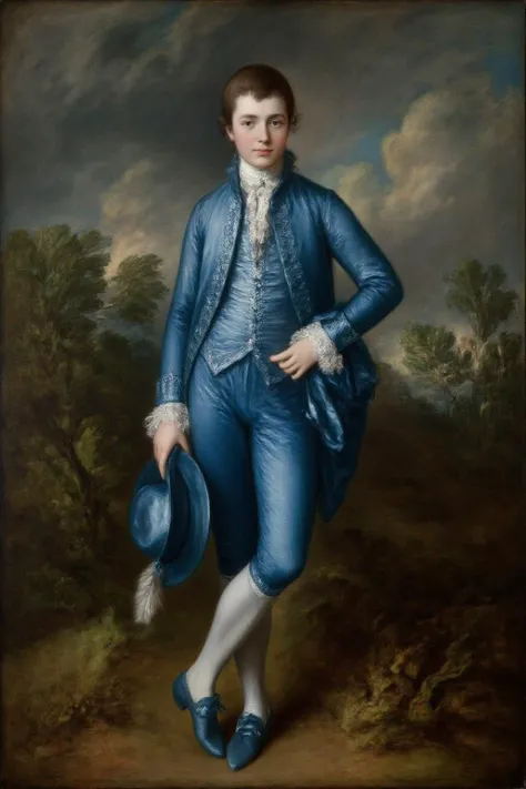 Empire of British Elegance: Thomas Gainsborough Portrait Style