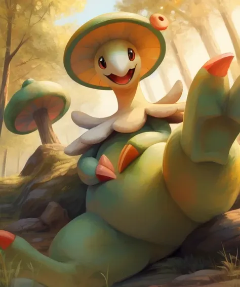 Breloom斗笠菇 Pokemon宝可梦