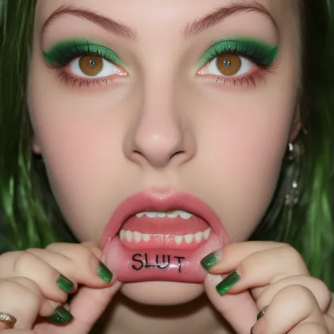 Inner Lip Tattoo