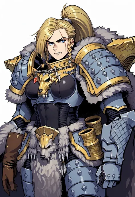 Warhammer 30k - Freya Russ (Leman Russ genderswap) [Pony/Illustrious]