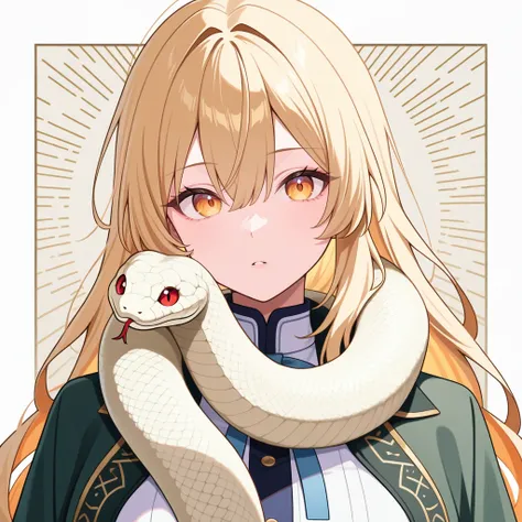 Snake on Shoulders - Illustrious