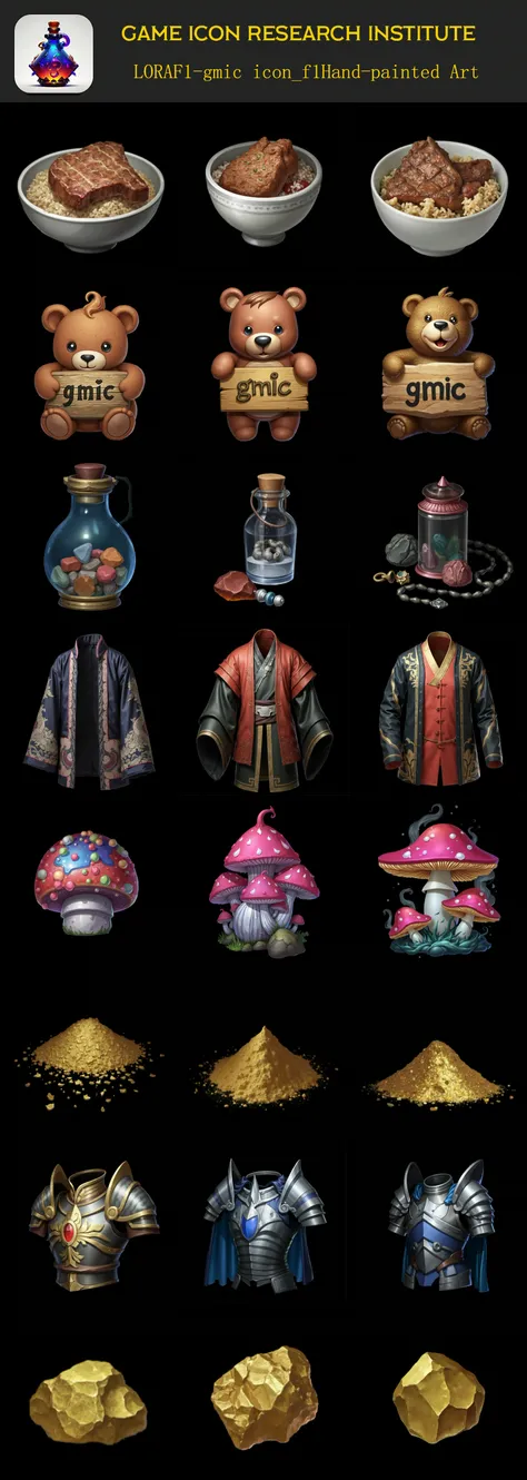 gmic icon_f1Hand-painted Art