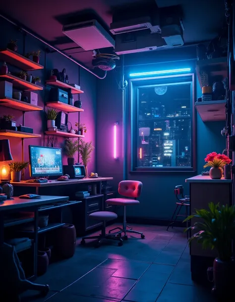 JJ's Interior style - Cyberpunk