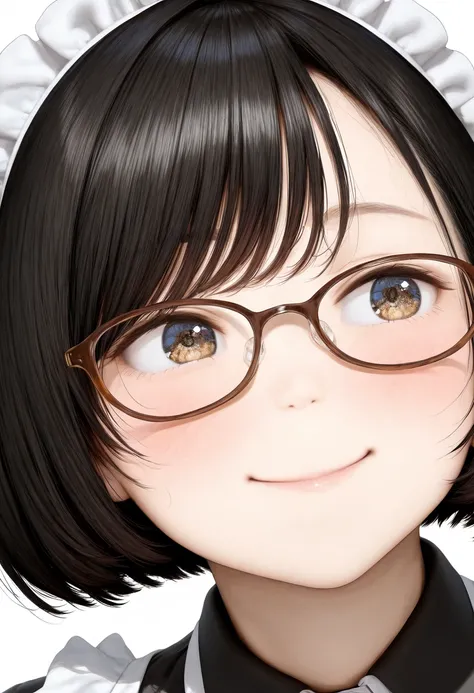 oval cell frame glasses1 / illustrious
