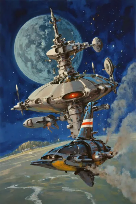 Ad Astra / To the Stars: SF Sci-Fi Illustration Style (John Berkey)