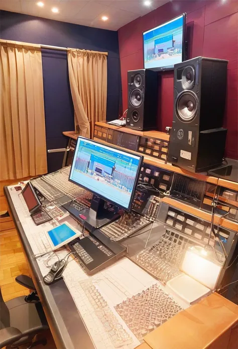 Recording studio / Control booth / PONY
