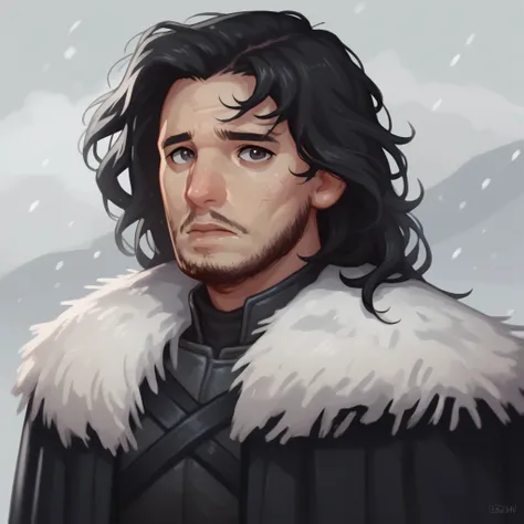 Jon Snow [ Game Of Thrones ] by Leaf