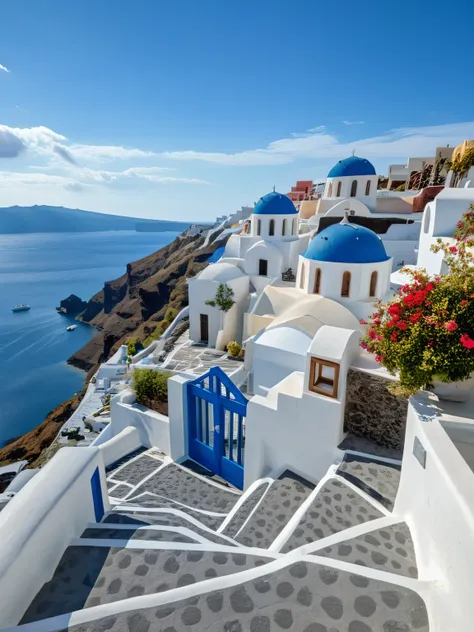 JJ's building - Santorini Style