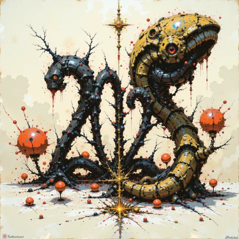 mechanical snake [FLUX] vcivit