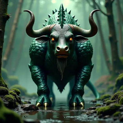 Magic Creatures: Gorgon-Bull - Flux
