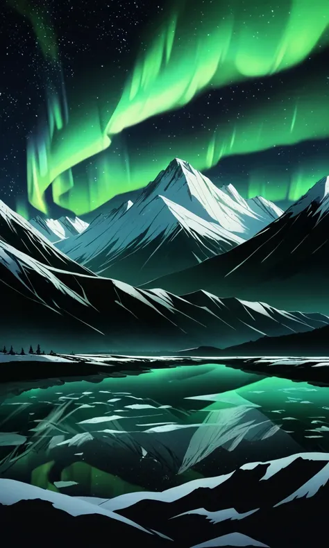 Black & Green