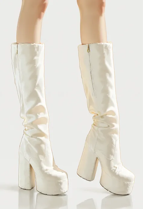 Teddy Platform Boots