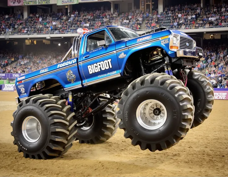 👑 Bigfoot (Monster truck)(Flux) 🚗