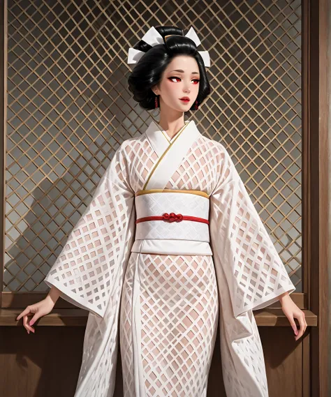 Openwork dress