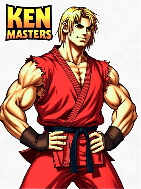 KEN MASTERS - Street Fighter Character
