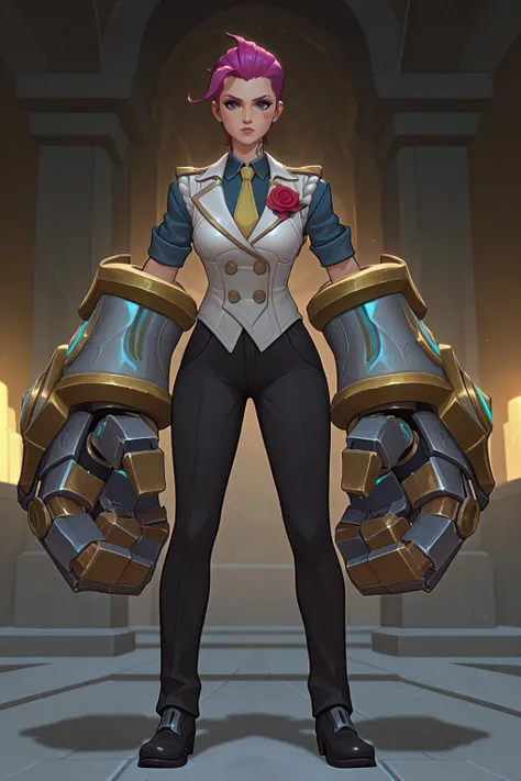 VI from League of Legends Game & Arcane 4 Outfits | Illustrious