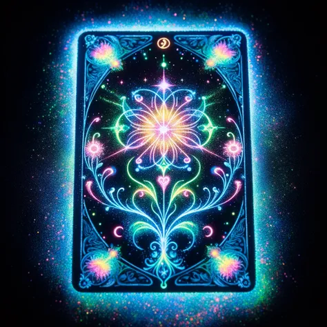 Blacklight Tarot Deck