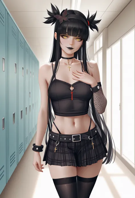 [IllustriousXL v0.1] Ophelia | Goth Girl and the Jock