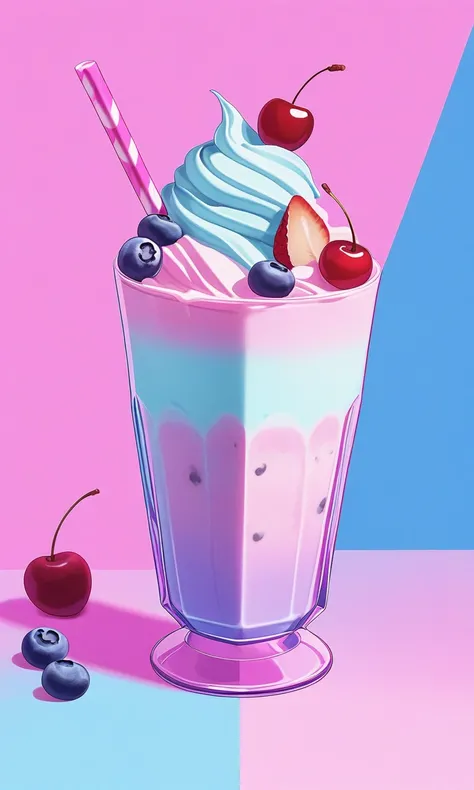 Pink & Blue