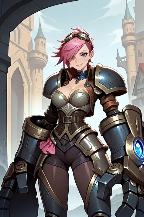 VI from League of Legends Game & Arcane 4 Outfits | Illustrious